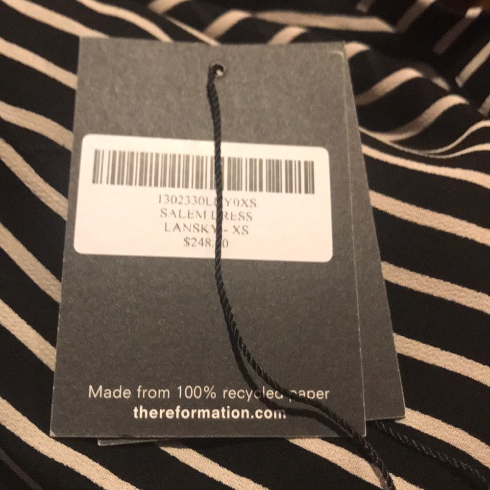 Reformation Salem Dress. New with Tag. Size XS - Picture 5 of 5